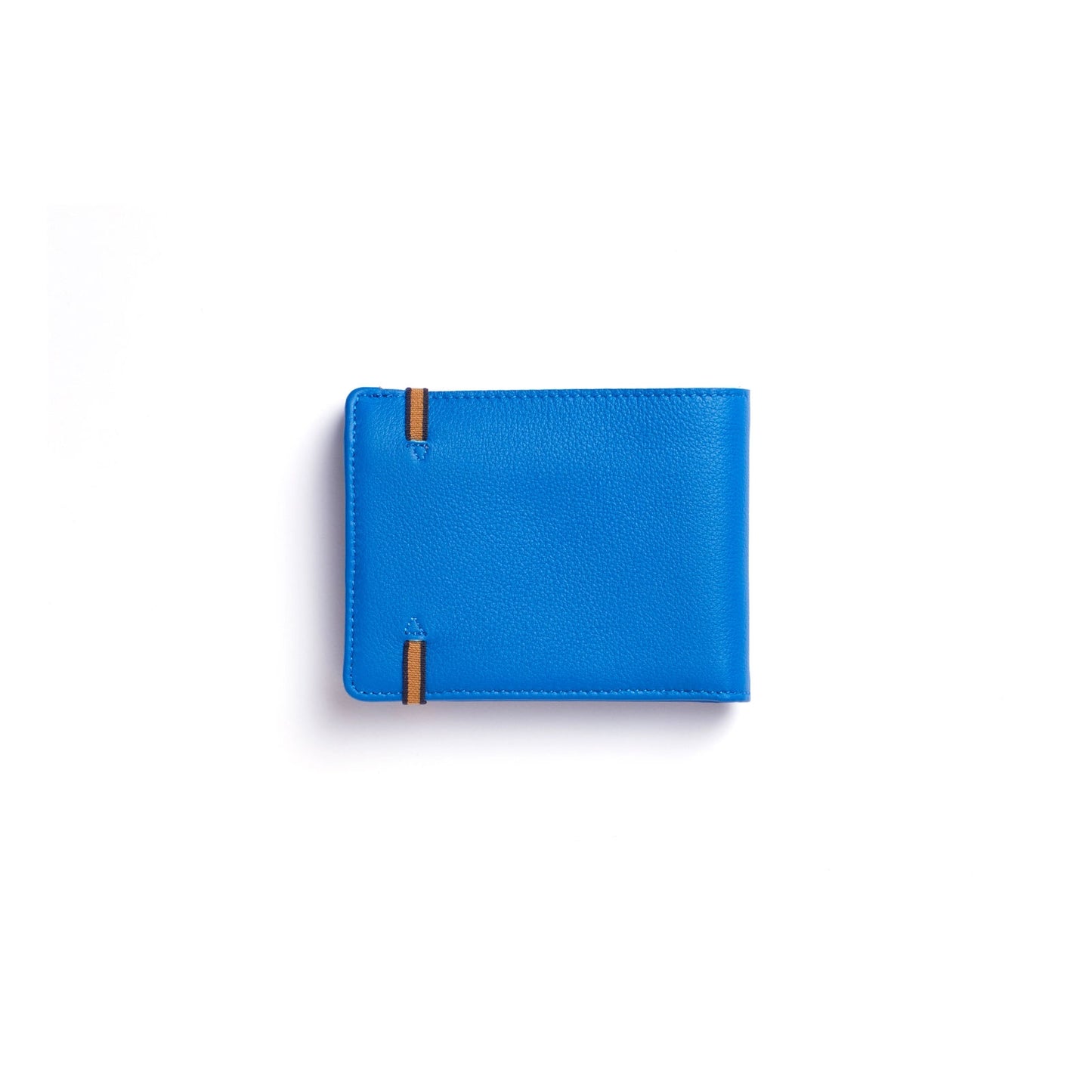 Minimalist Wallet with Coin Pocket in Light Blue