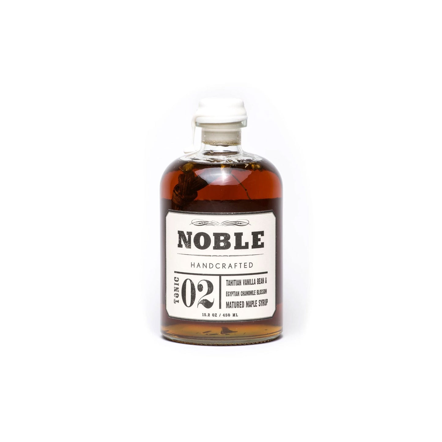 Noble Tonic 02: Tahitian Vanilla & Egyptian Chamomile Maple Syrup