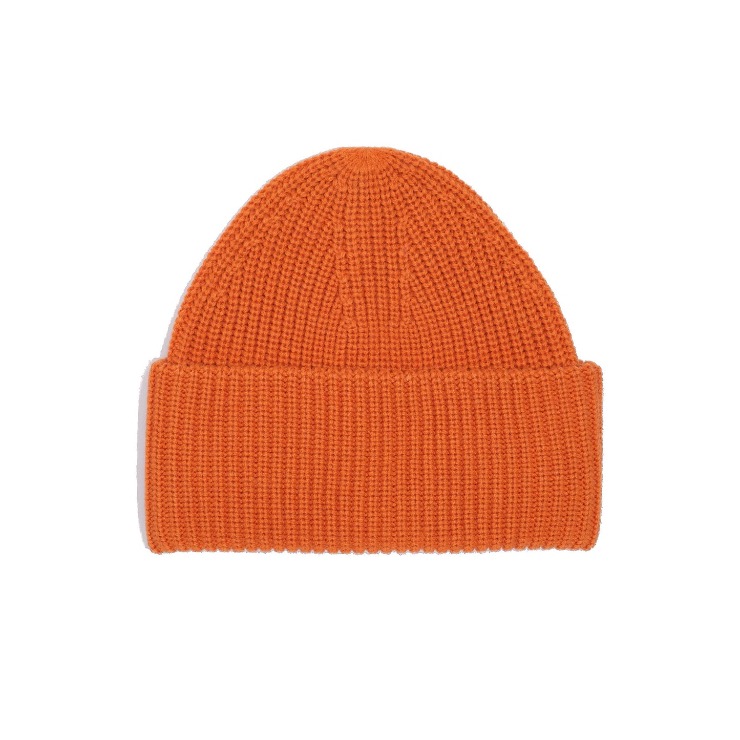 Perfect Ribbed Beanie in Pumpkin or Cream