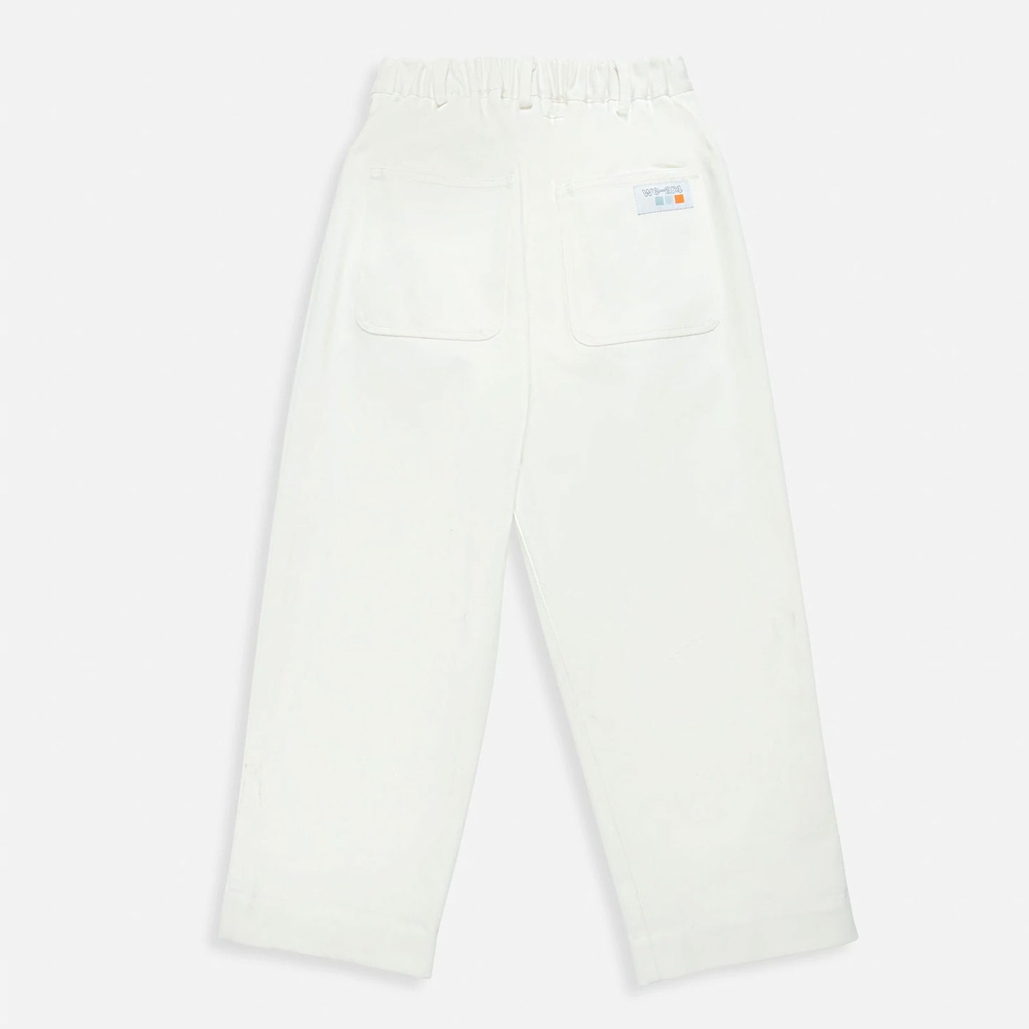 Relaxed Denim Pant in White