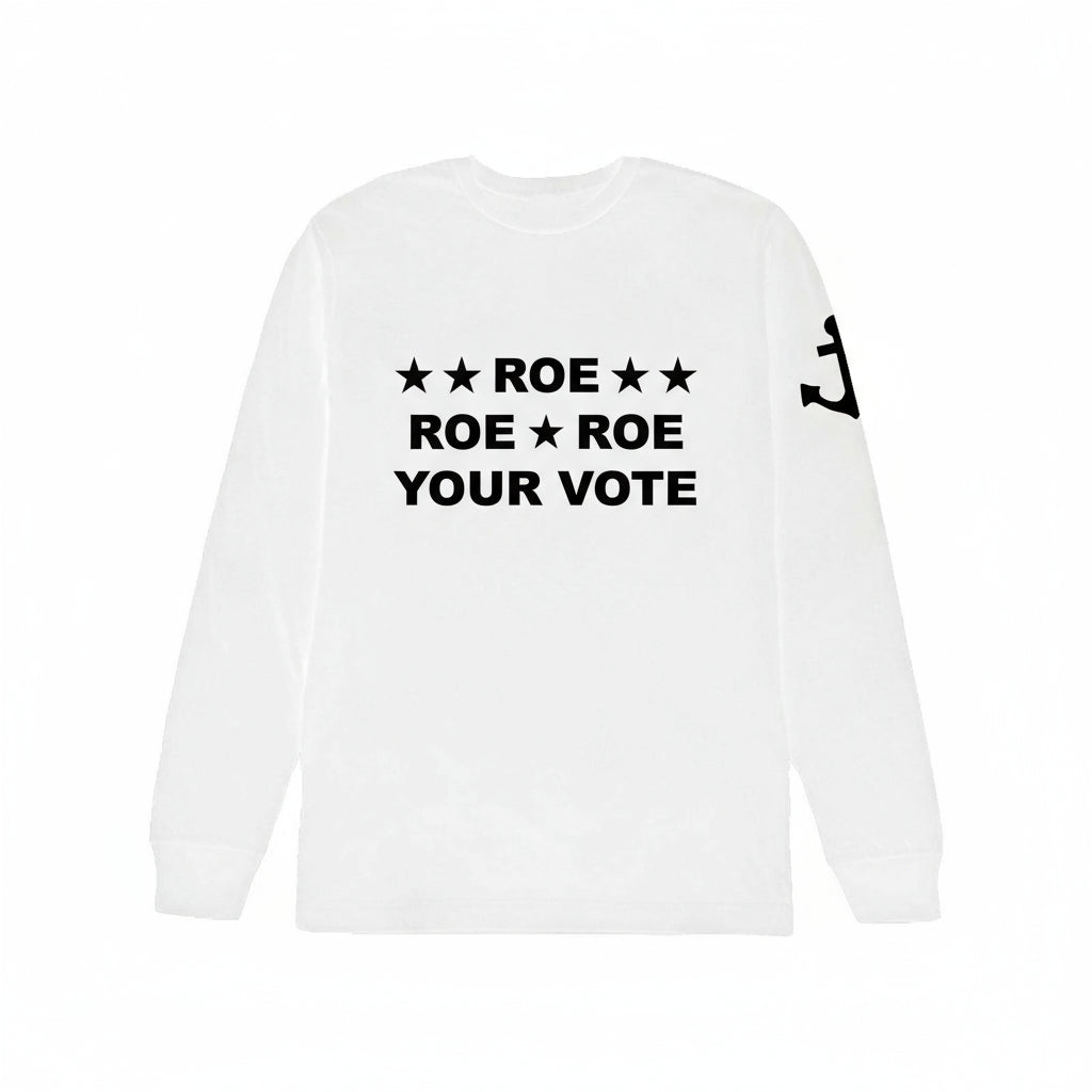 Modern General® Artwear "Roe Your Vote" Long Sleeve