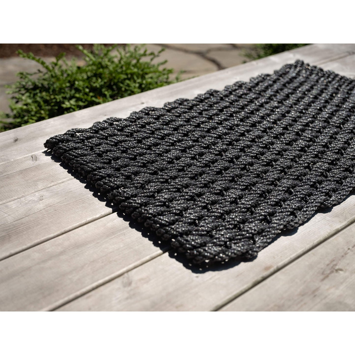 Rope Doormat, Charcoal