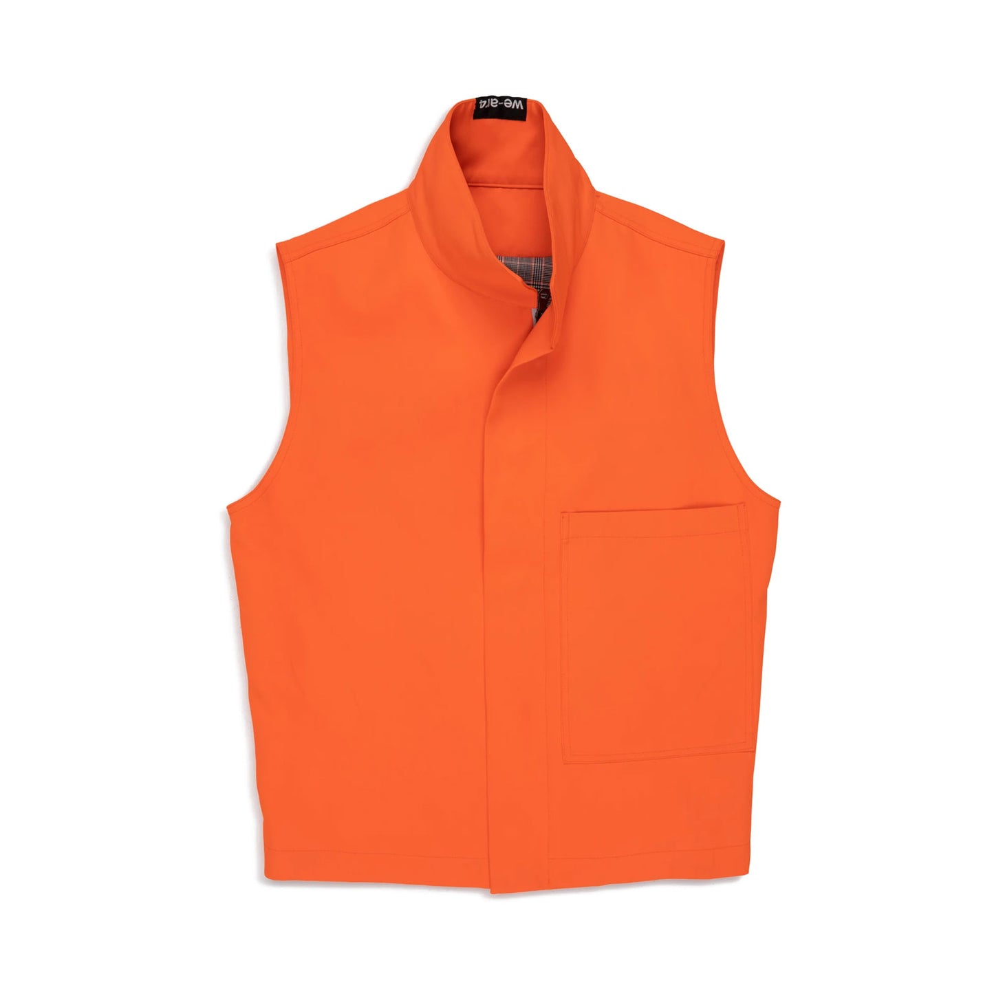 Safari Vest in Neon Orange