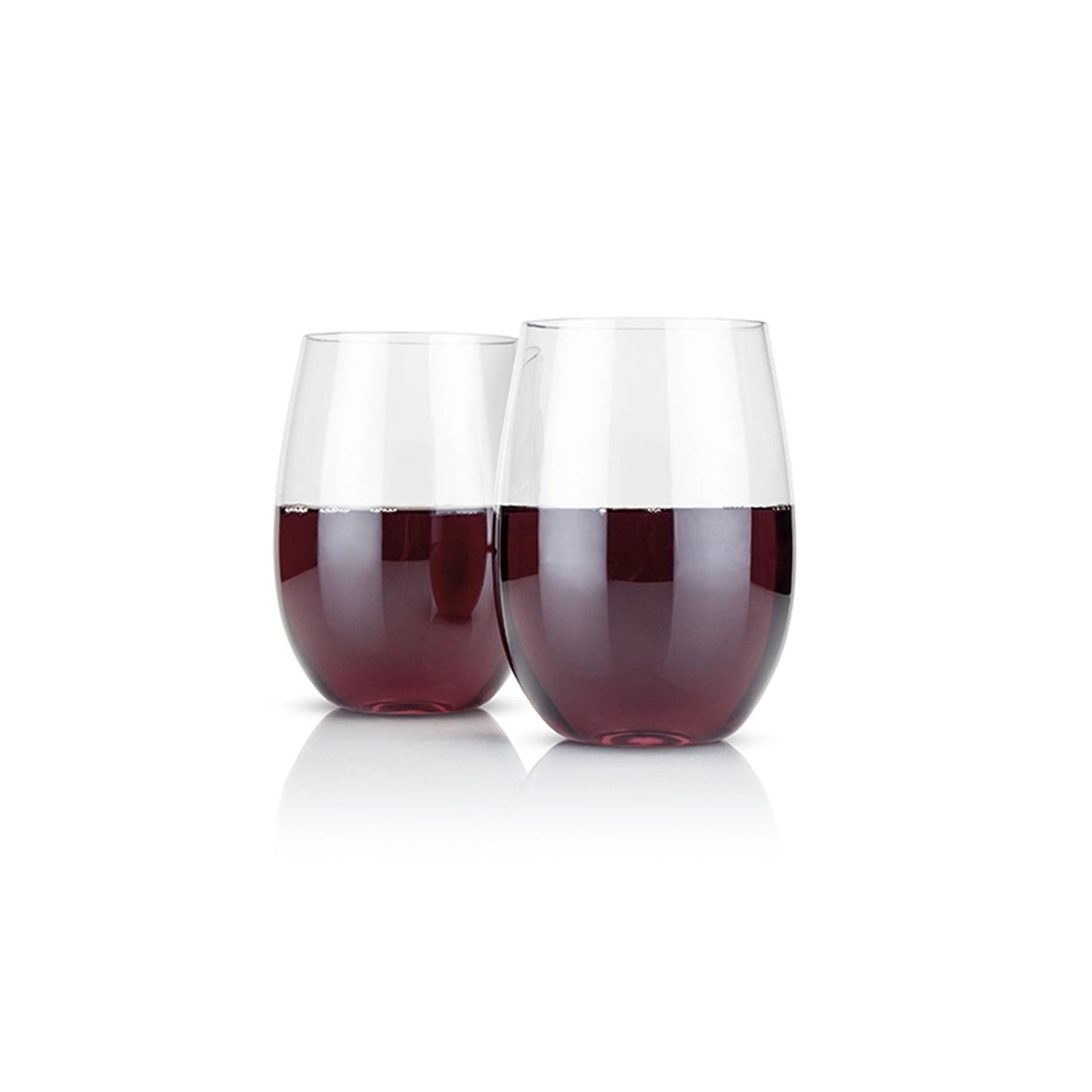Stemless Wine Glasses, Set of 2