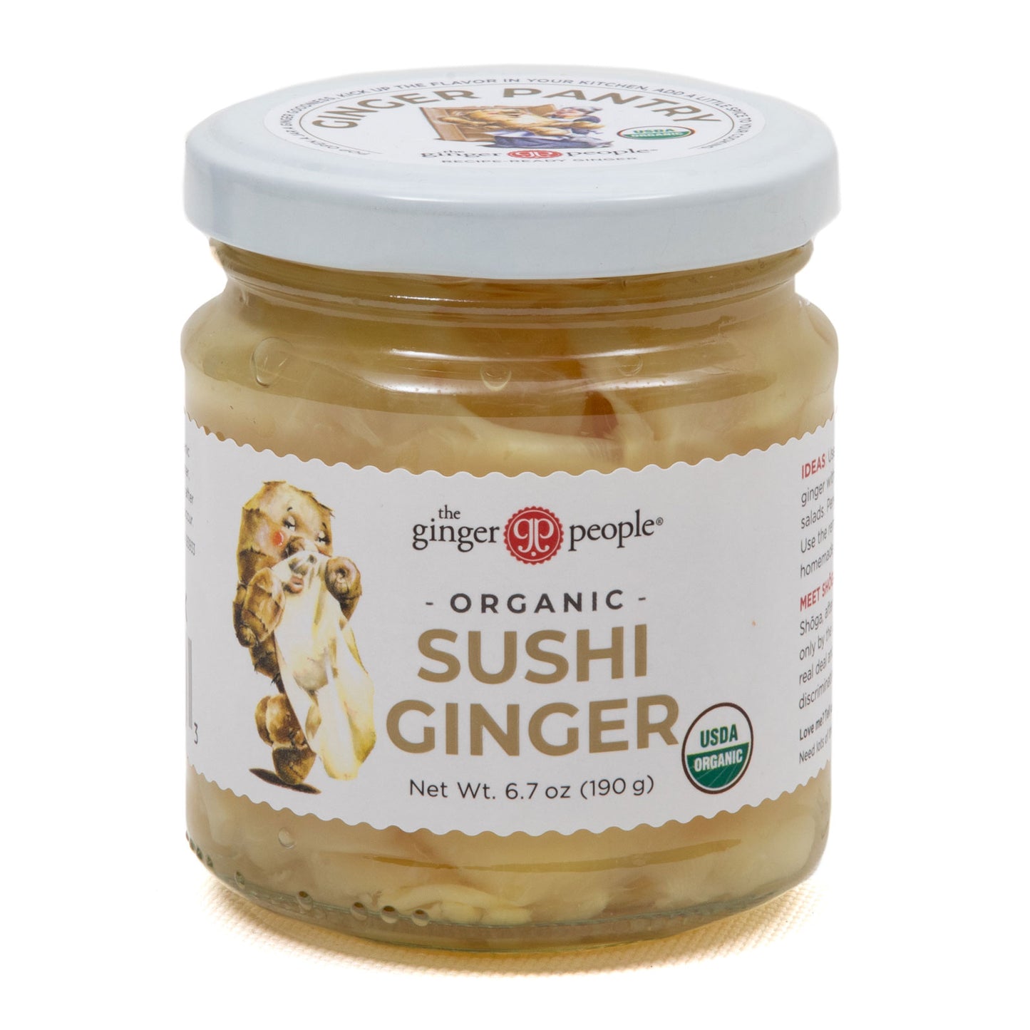 The Ginger People Organic Pickled Sushi Ginger