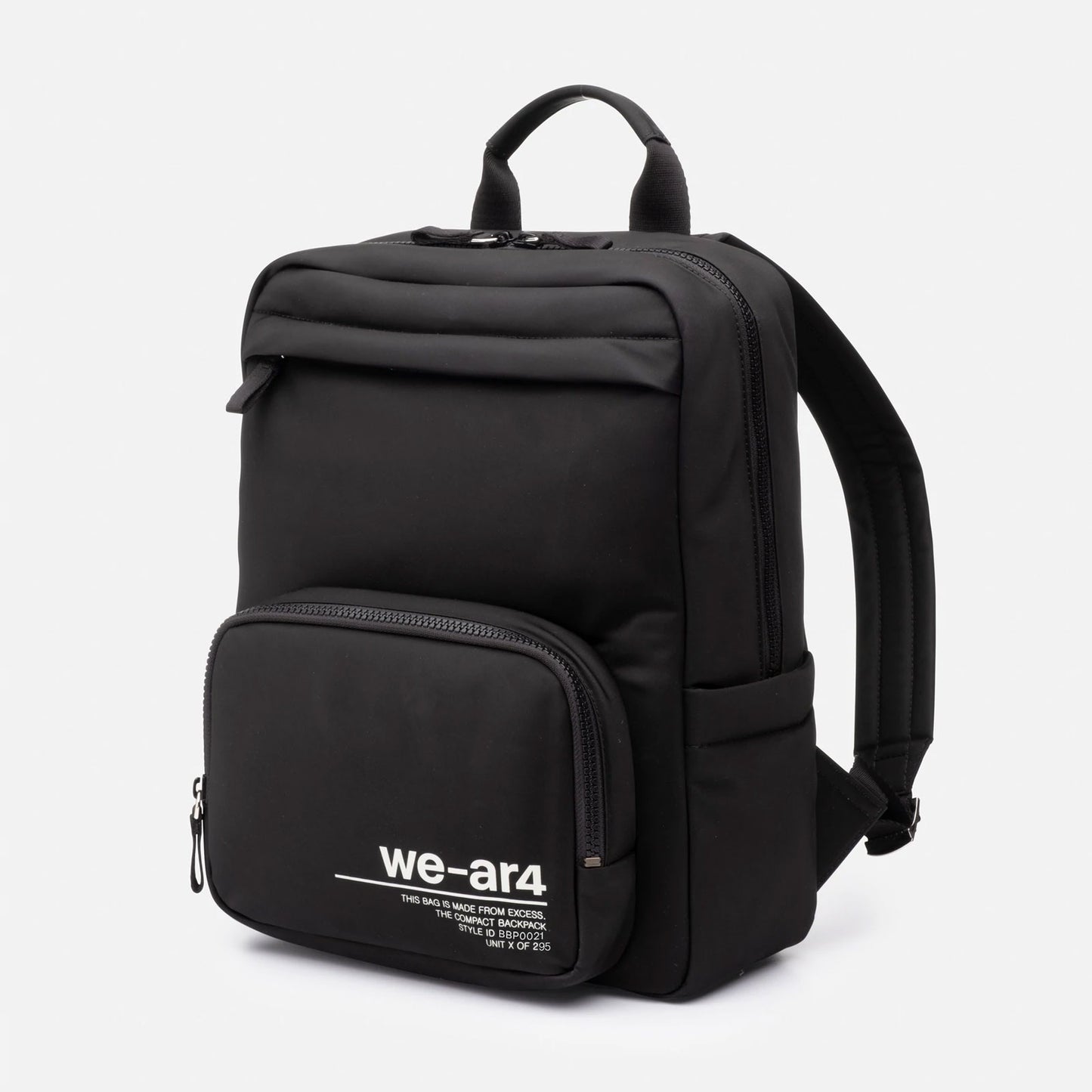 The Compact Backpack in Black