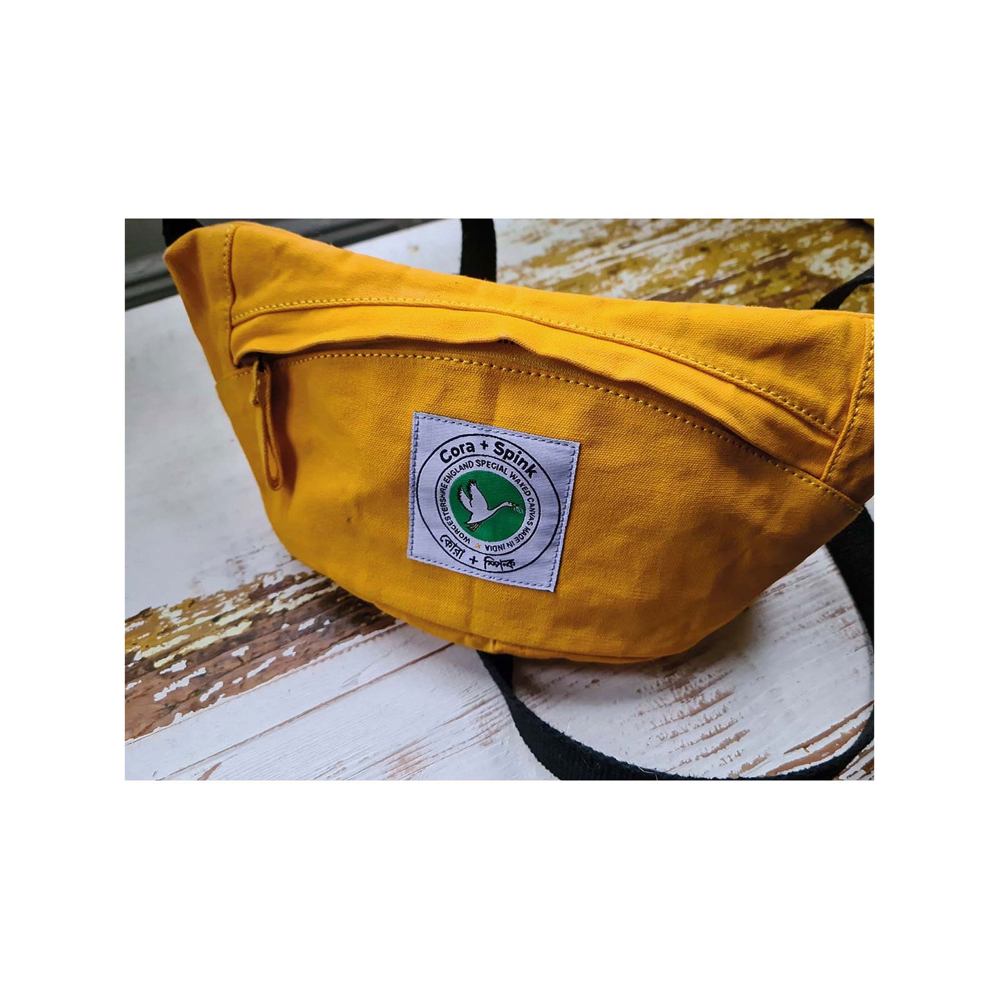 Tiger Bum Bag in Yellow