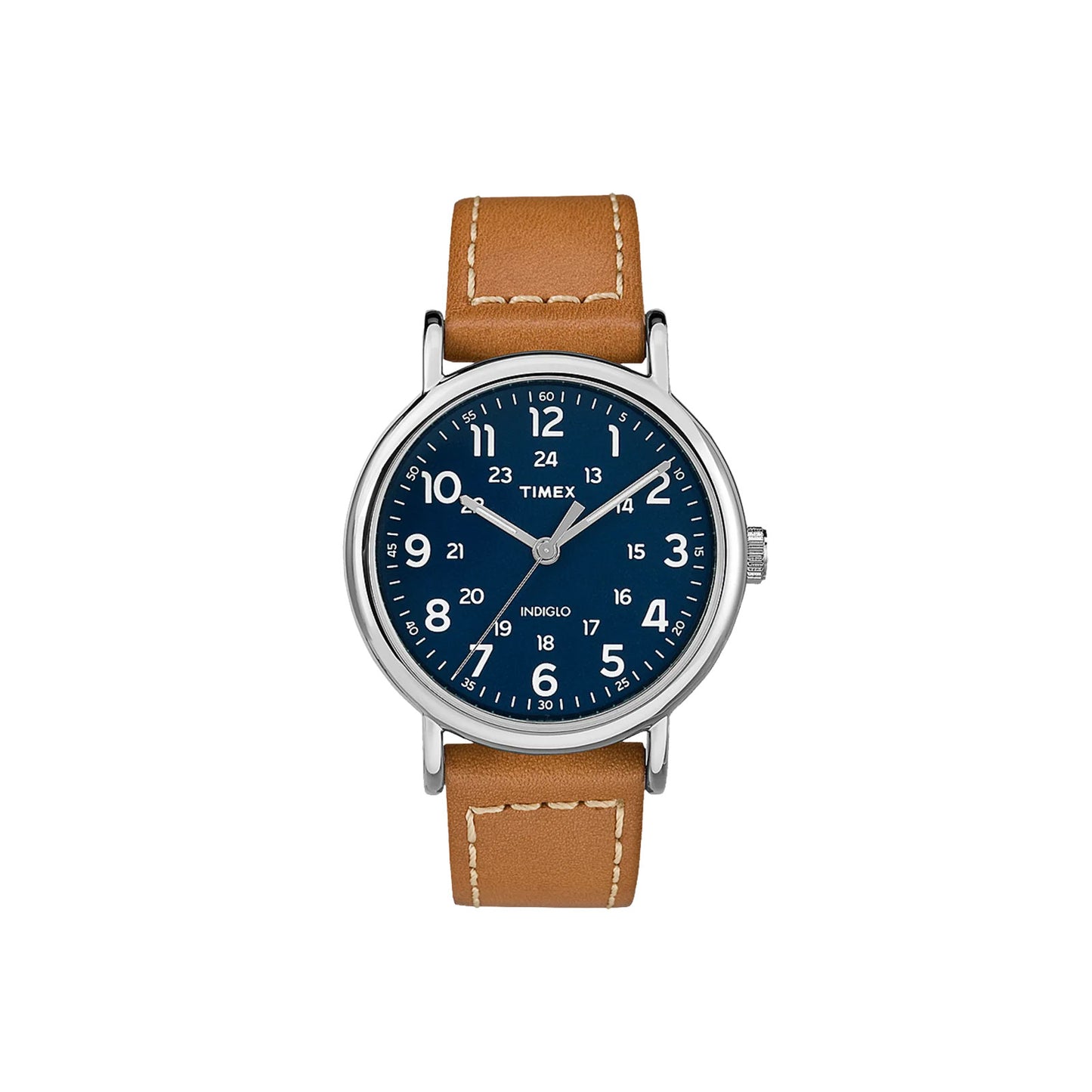 Timex Weekender Watch, Brown Leather