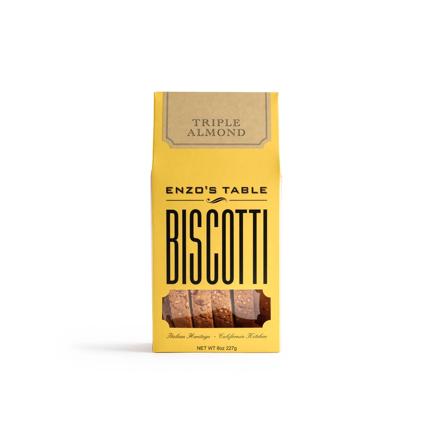 Triple Almond Biscotti by Enzo's Table Bakery
