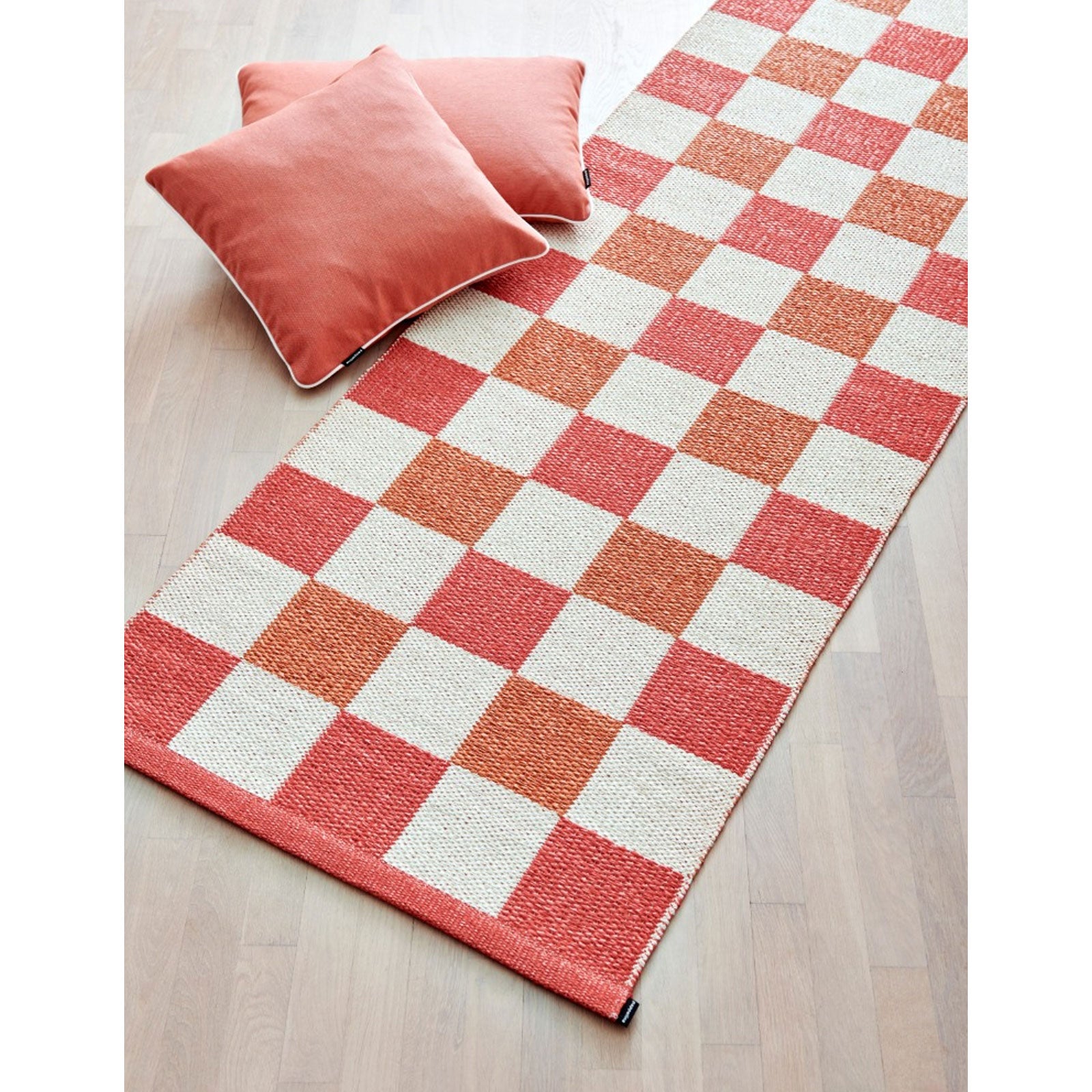 Wiborg Beach Plastic Floor Mats Flamingo/Vanilla/Pale Orange