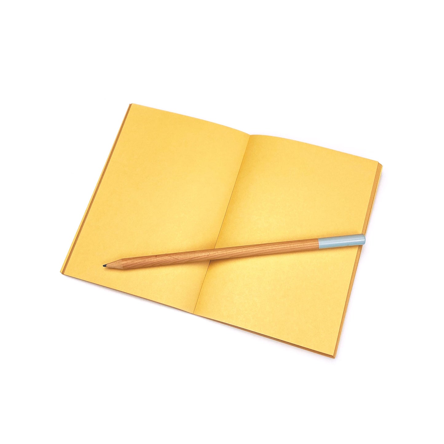 Yellow Jotters Notebook with Gold Foil Edge, Set of 2