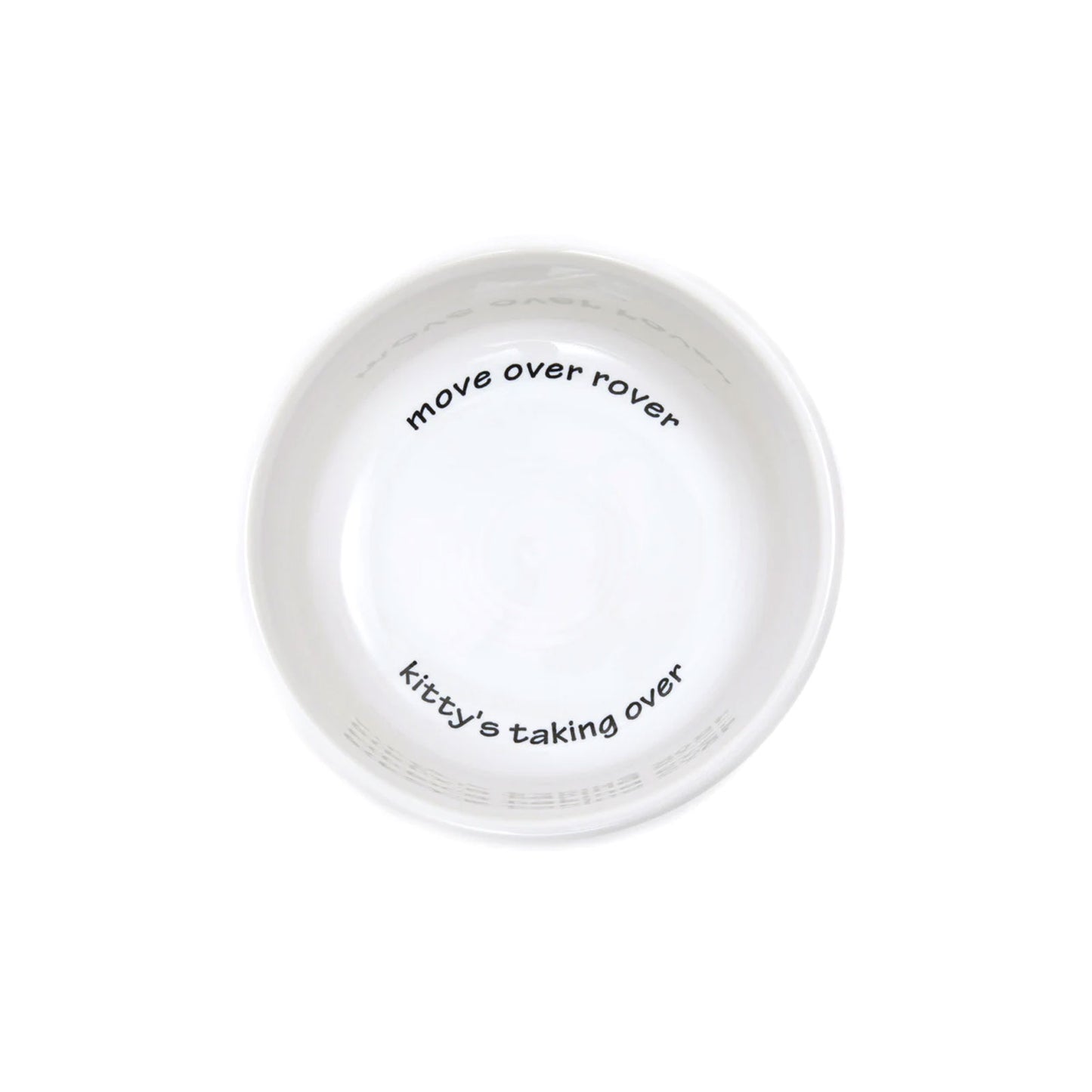 Modern General® Fiestaware 'Move Over Rover' Cat Bowl