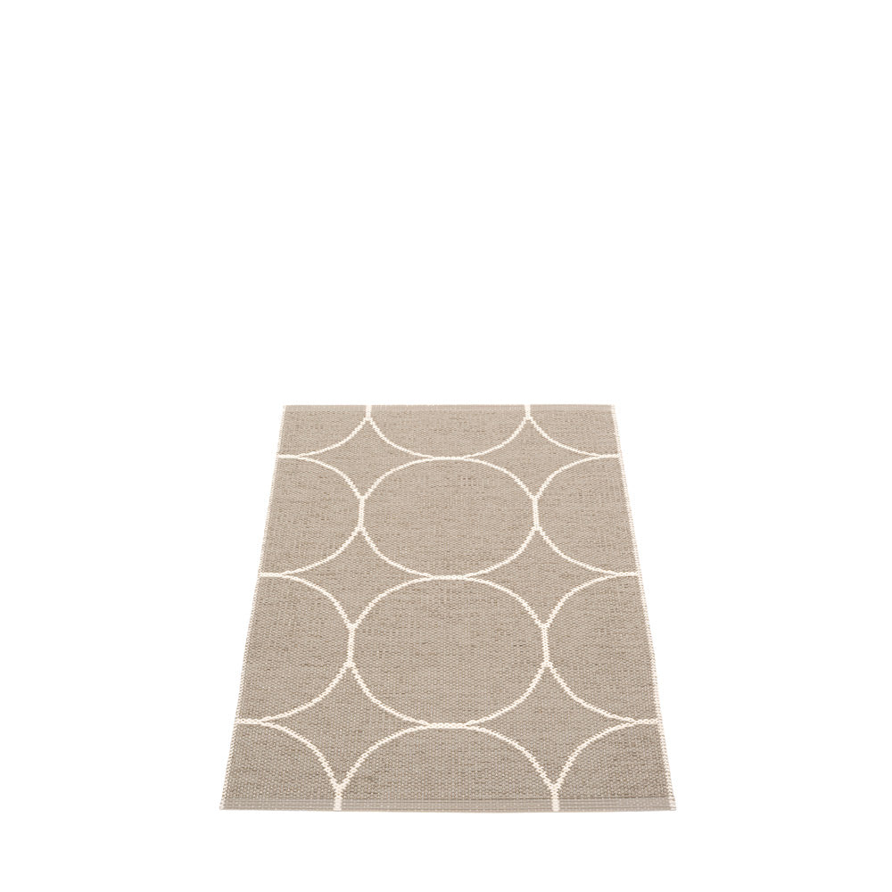 Mecox Plastic Floor Mats Dark Linen/Vanilla (Multiple Sizes)