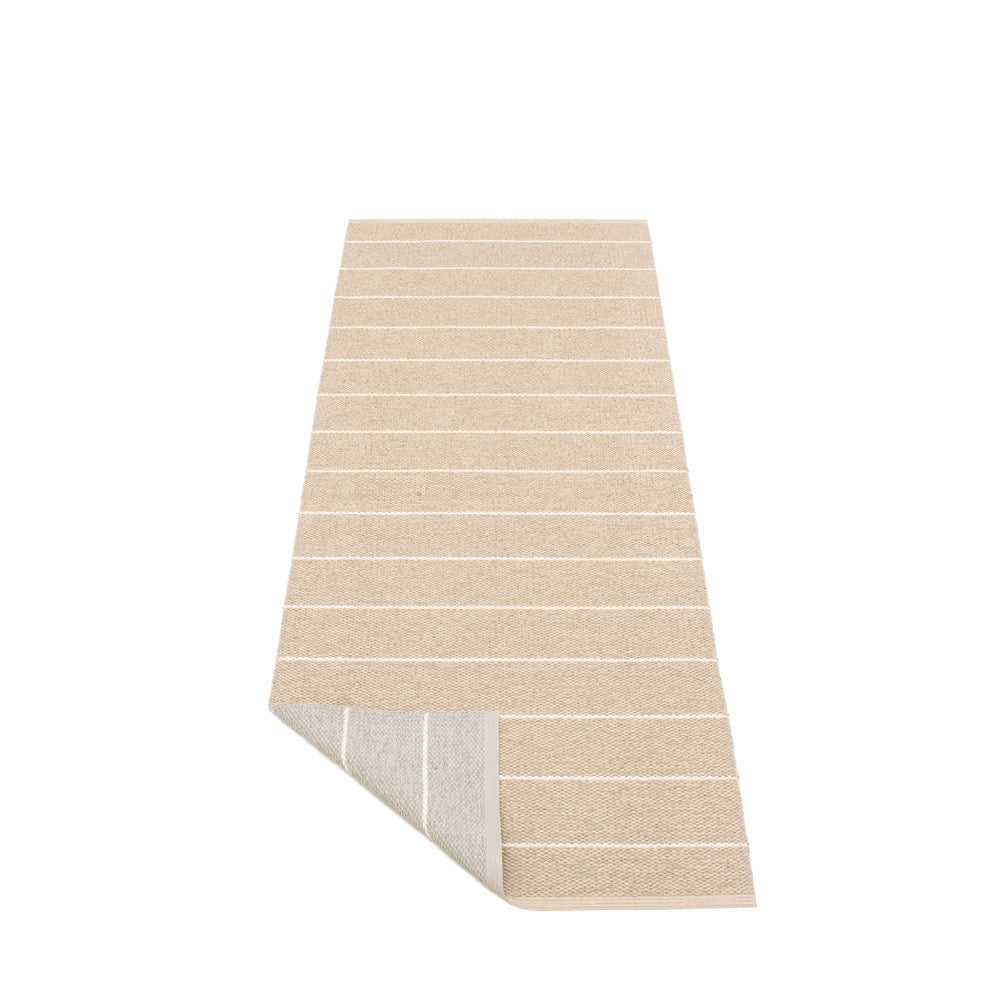 Sag Harbor Plastic Floor Mats Linen/Vanilla (Multiple Sizes)