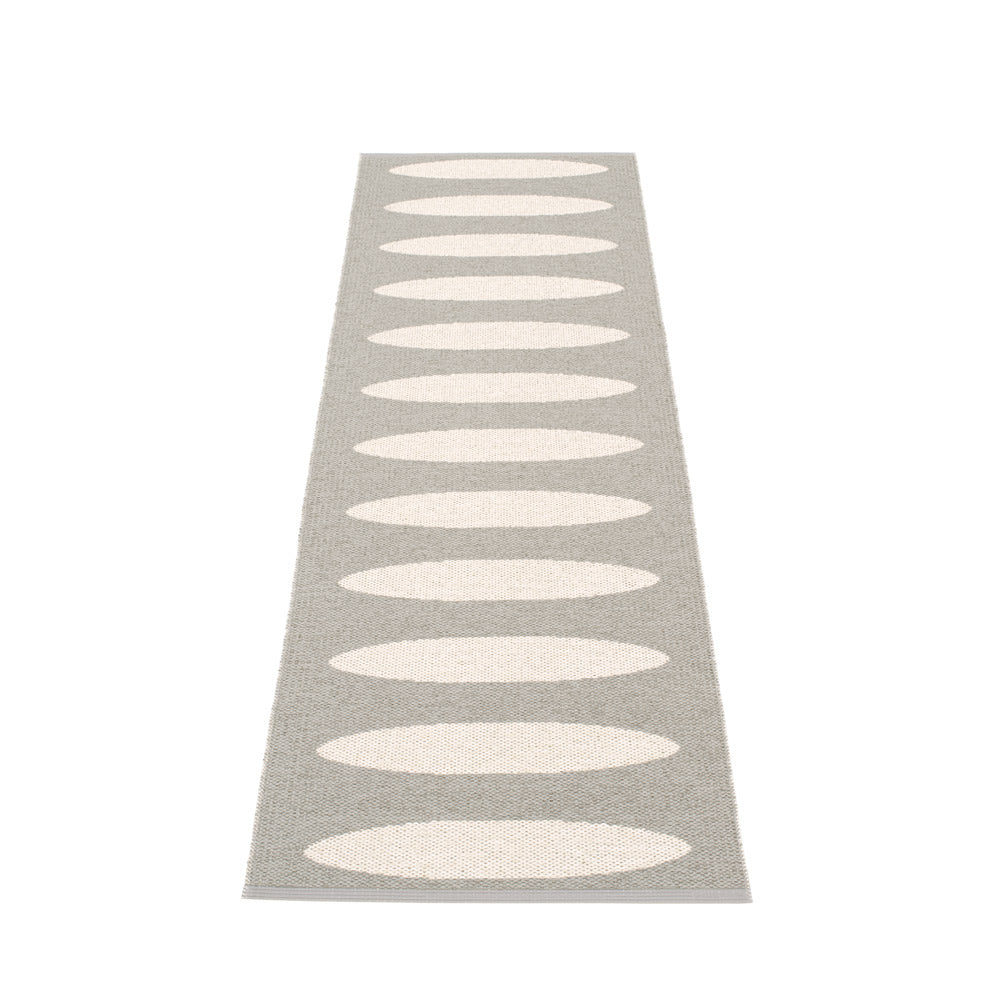 Lazy Beach Plastic Floor Mats Warm Grey/Vanilla