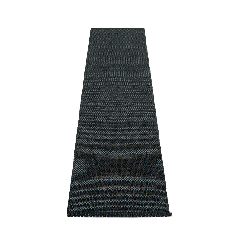 East Hampton Plastic Floor Mats Black/Metallic