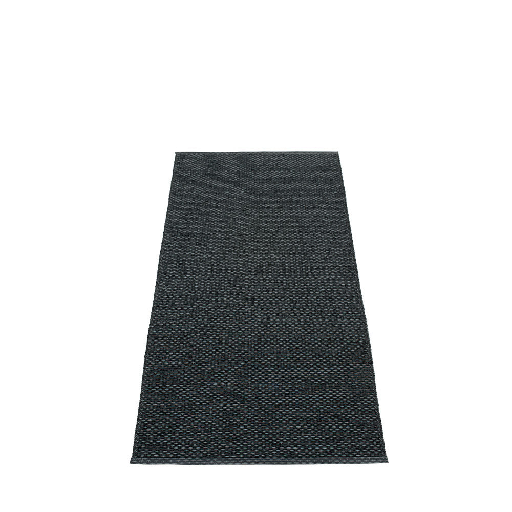 East Hampton Plastic Floor Mats Black/Metallic