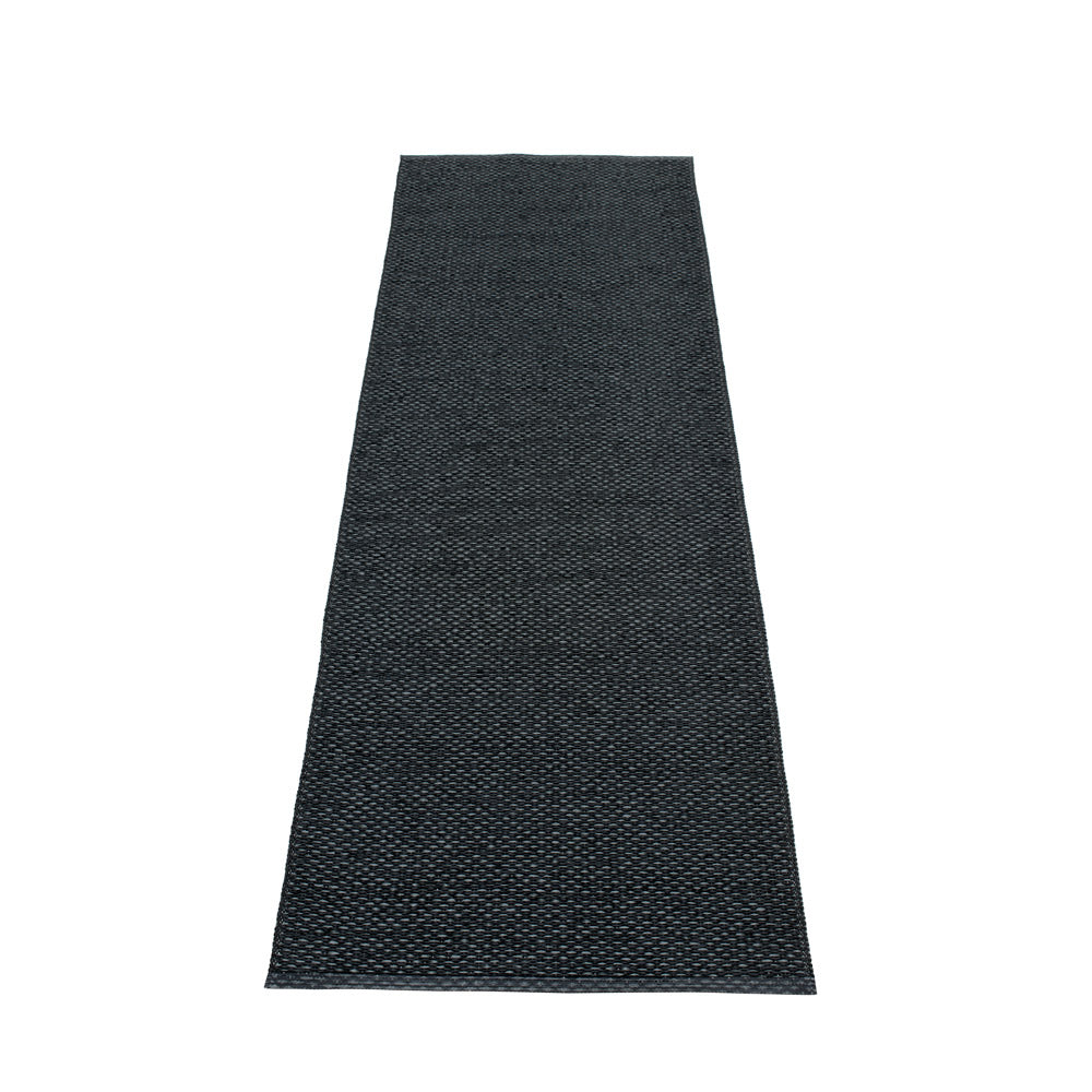 East Hampton Plastic Floor Mats Black/Metallic