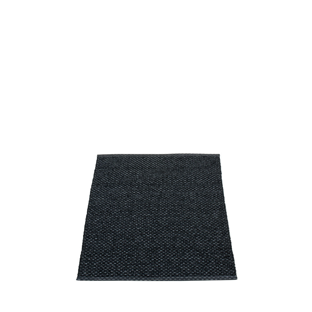 East Hampton Plastic Floor Mats Black/Metallic