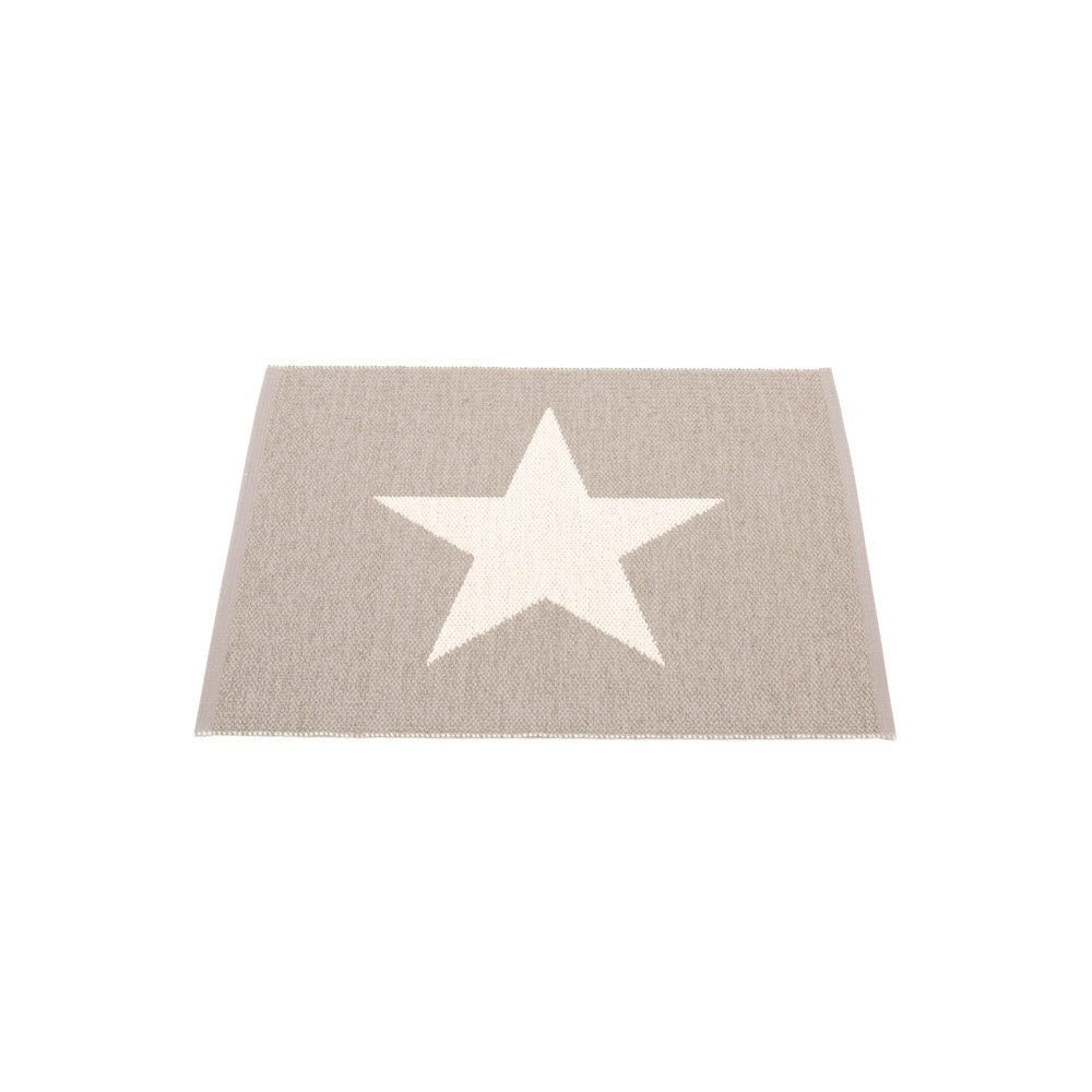 Sagaponack Plastic Floor Mats Mud/Vanilla