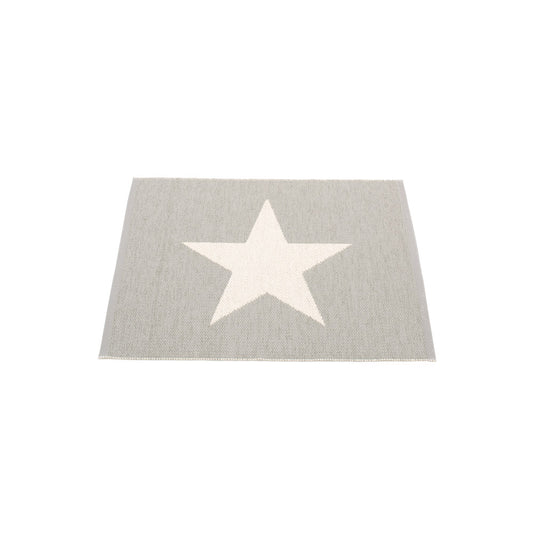 Sagaponack Plastic Floor Mats Warm Grey/Vanilla (Multiple Sizes)