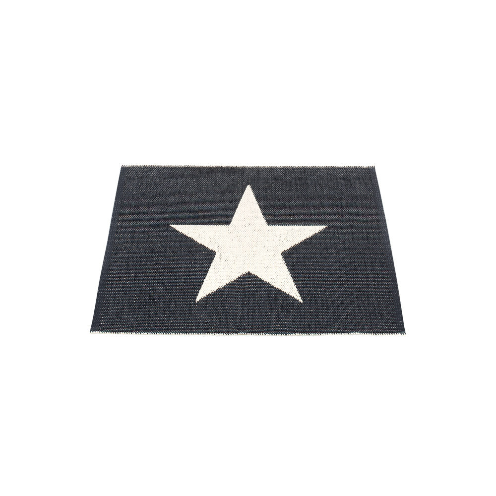 Sagaponack Plastic Floor Mats Black/Vanilla